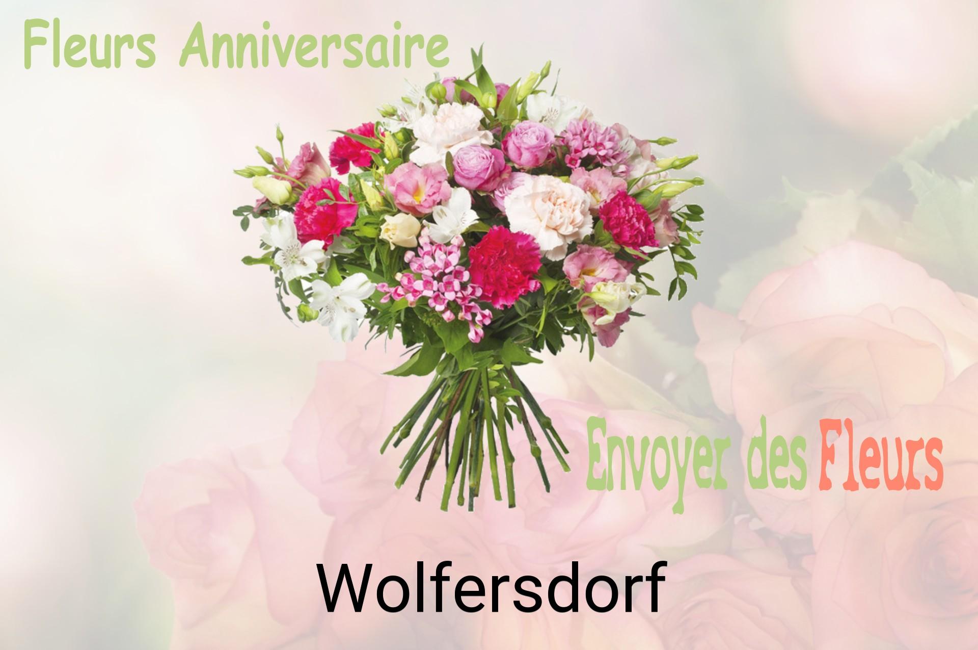 Bouquet de fleurs d’anniversaire livré à Wolfersdorf